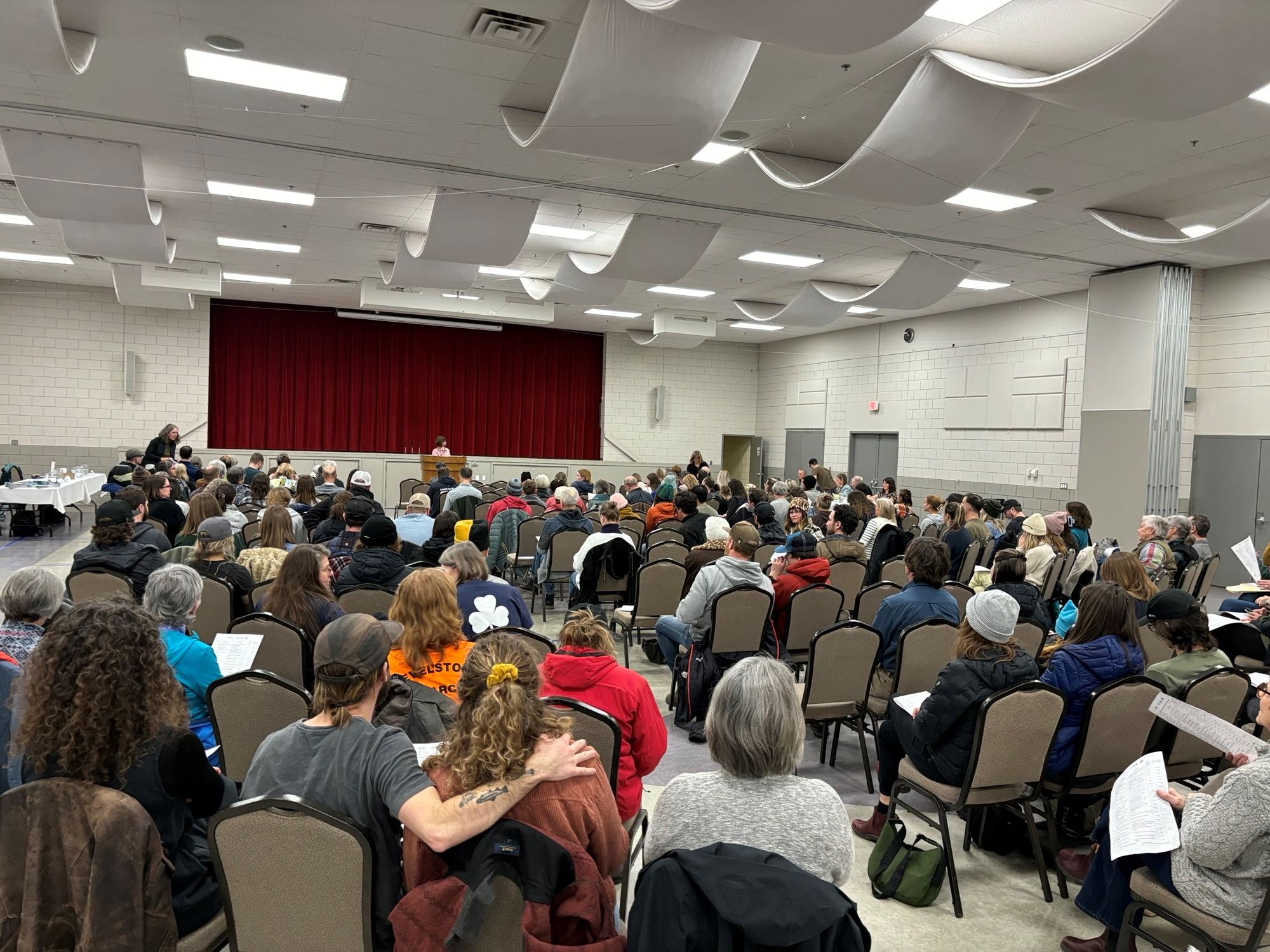 Audience Attending ReDi Grant Presentations from Early 2024